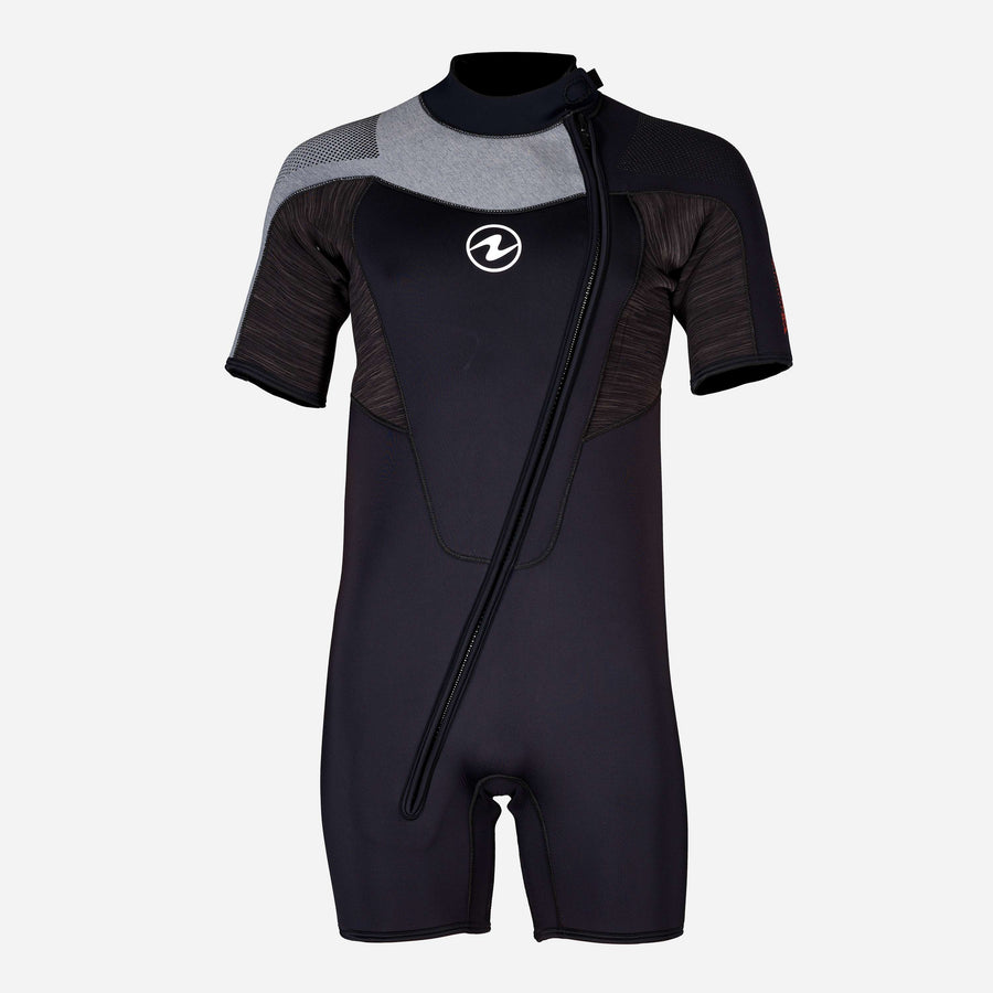 Neopreno Hombre Mares Traje Hu00famedo De Buceo Flexa Core Negro